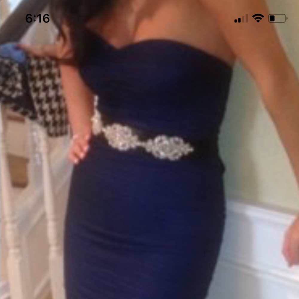 Navy Prom Dress